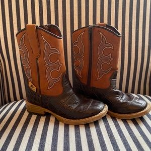 Toddler cowboy boots.